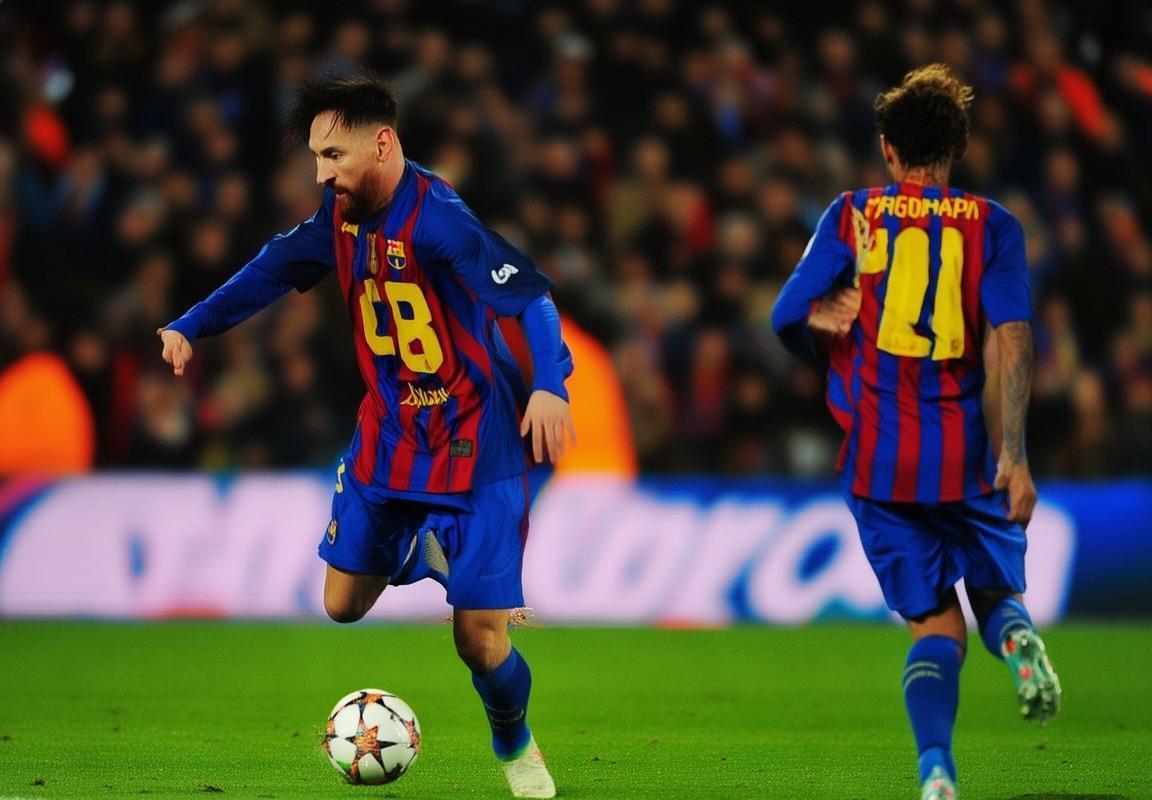 巴萨与马竞巅峰对决：梅西绝杀，传奇瞬间回顾(图2)